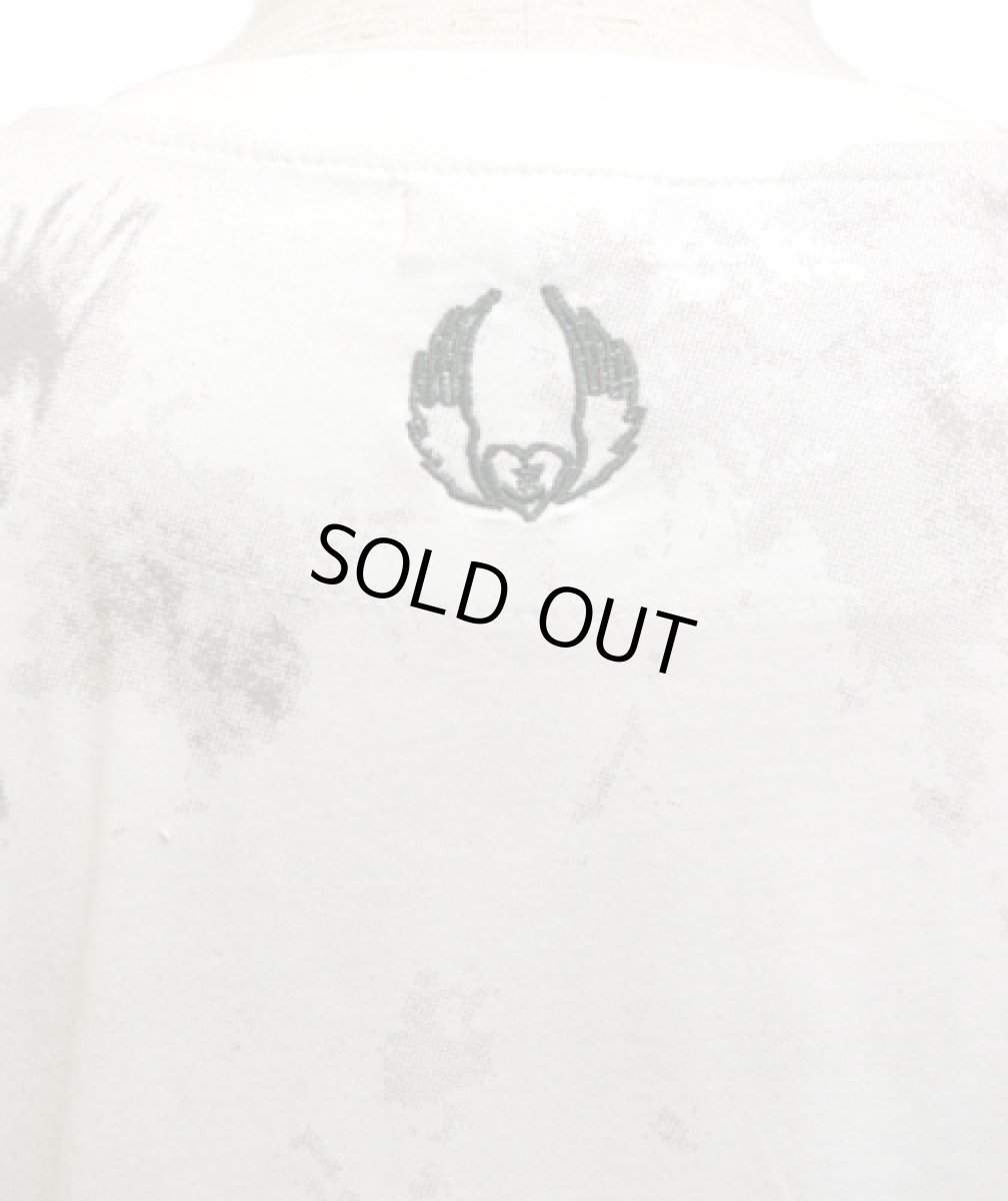 画像4: PSYLO メンズ・半袖カットソー「Fadida Tee / ホワイト」 (4)