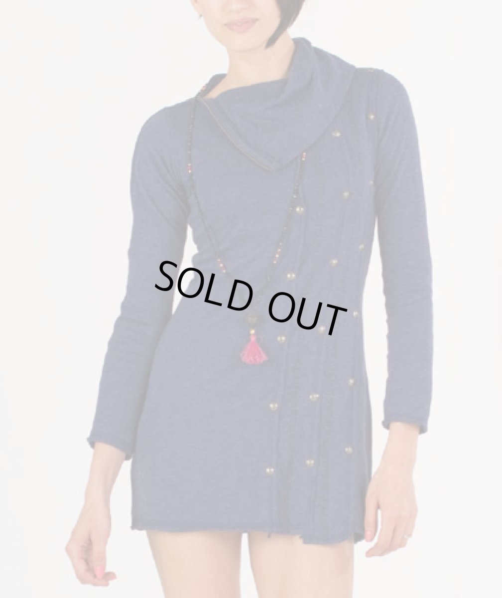 画像5: PSYLO レディース・ワンピース「Serial Dress / ネイビー」 (5)