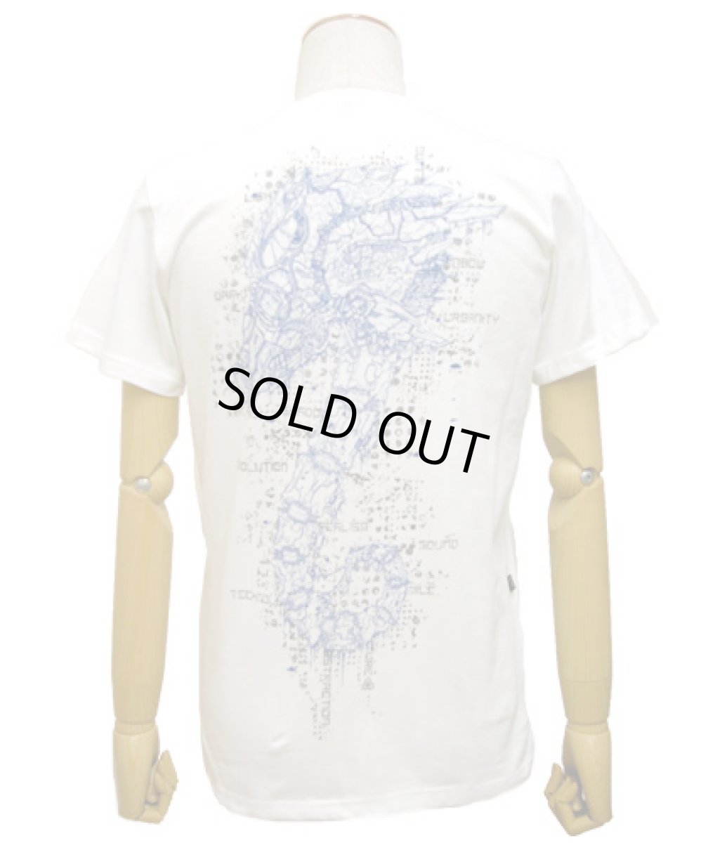 画像3: PLAZMAメンズTシャツ「SEA HORSE / ホワイト」 (3)