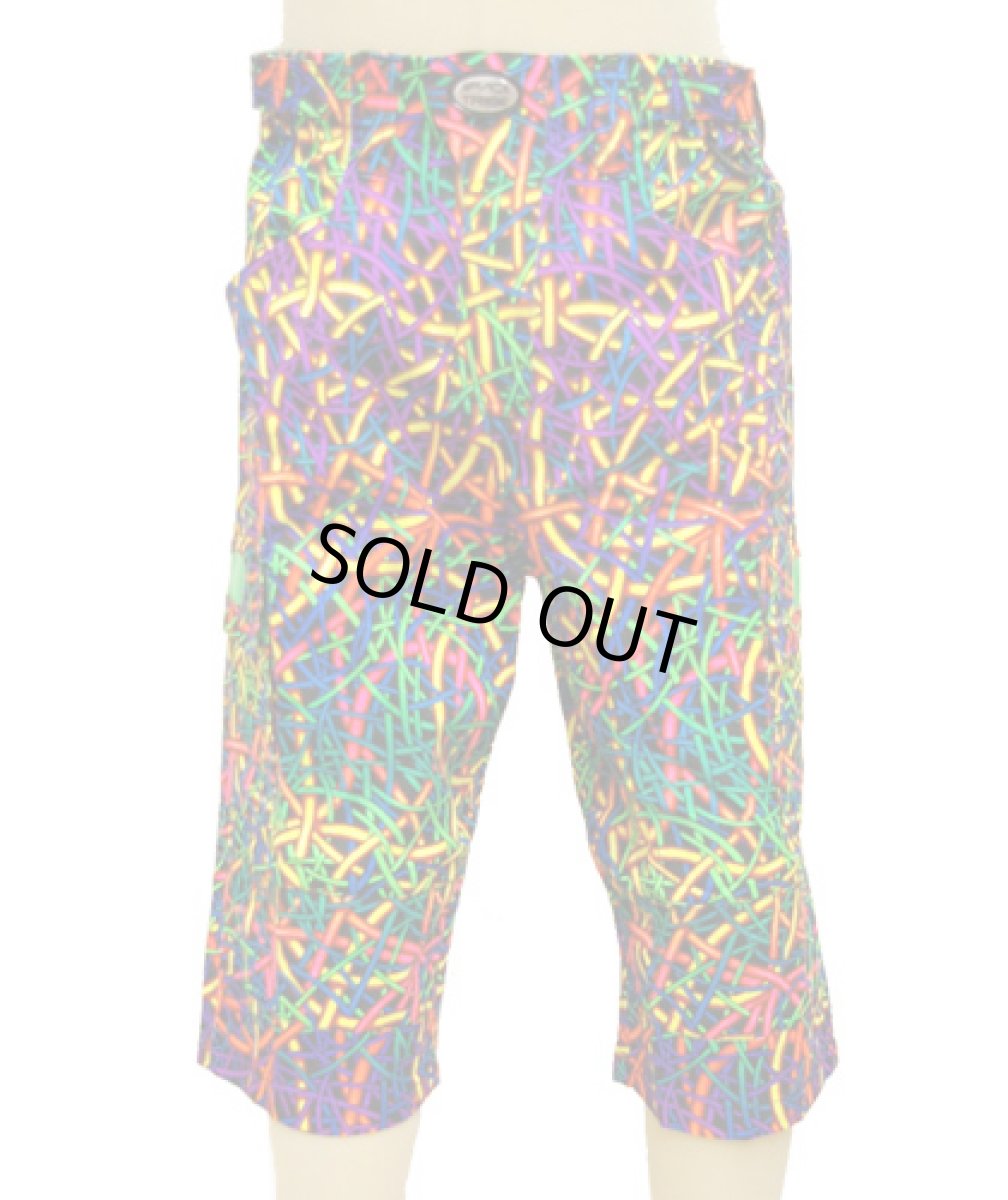 画像2: SPACE TRIBEユニセックス・ハーフパンツ「CYBER / Fully Wired」 (2)