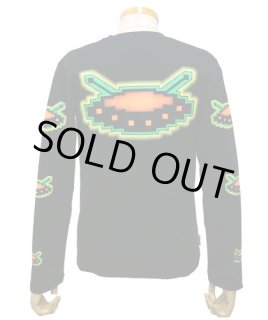 SPACE TRIBE フルプリント長袖カットソー SPACE TRIBEメンズ・長袖