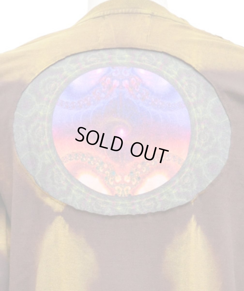 画像5: PUMAYANA メンズ・長袖カットソー「Anaconda / オレンジ×ブラウン」 (5)