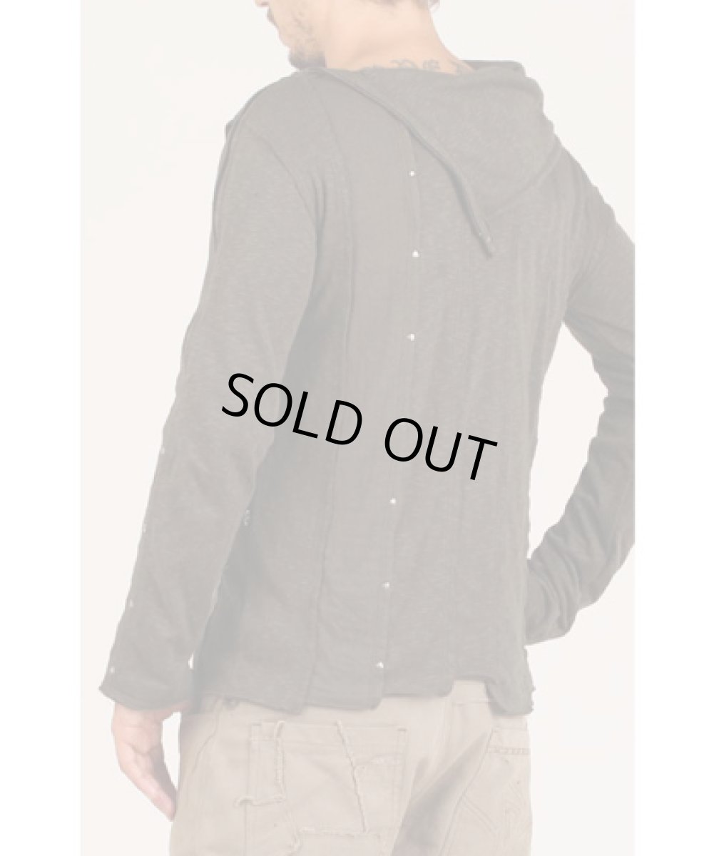 画像5: PSYLO メンズ・カットソー「Tilted Sweater / アーミーグリーン」 (5)