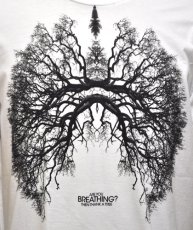 画像2: IMAGINARY FOUNDATIONメンズ半袖Tシャツ「Breathing / ホワイト」 (2)