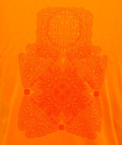 画像3: SHIVA GROUPメンズTシャツ「Protective thought way/オレンジ」