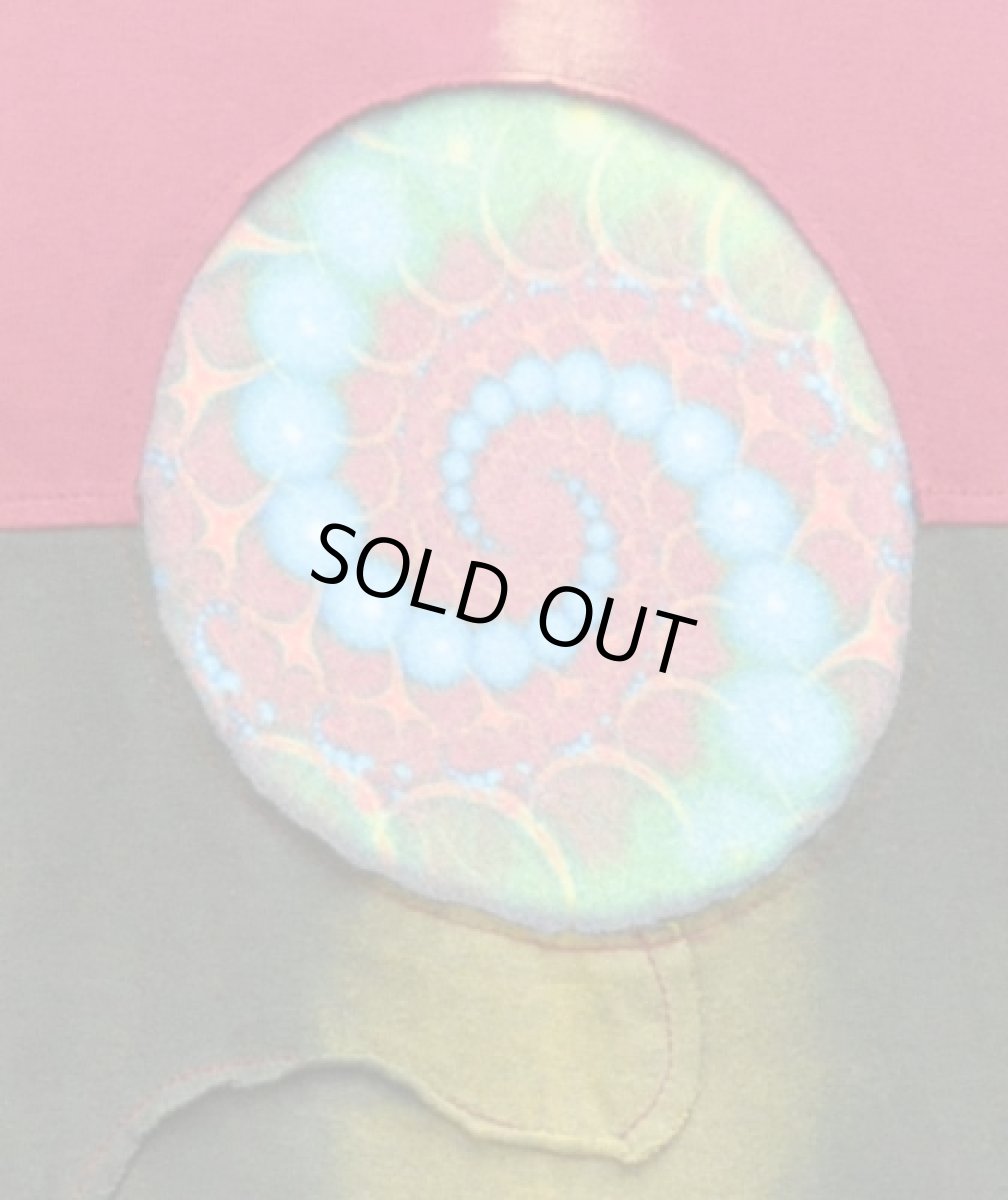 画像2: PUMAYANA メンズ・長袖カットソー「Yage / レッド×グリーン」 (2)