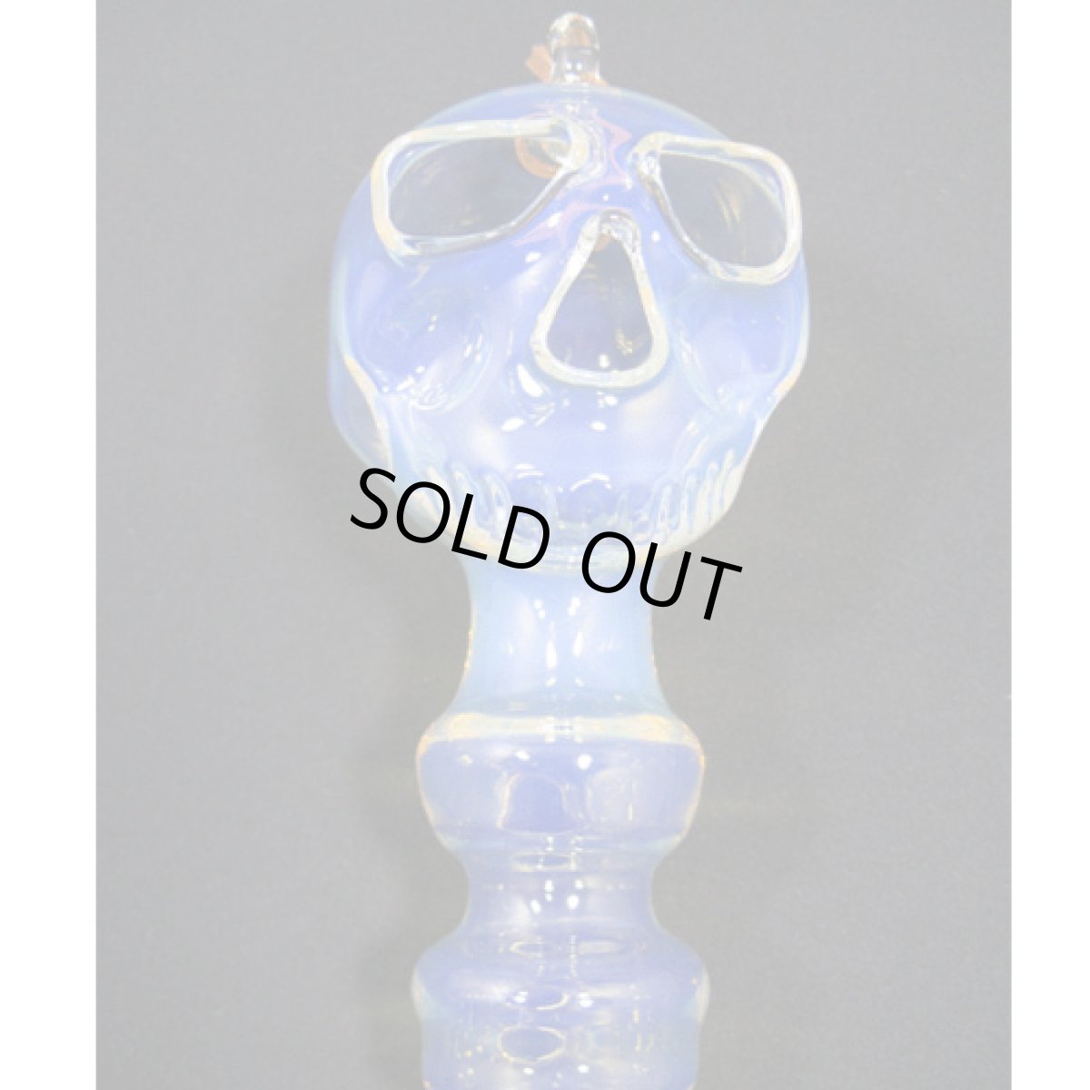 画像2: Dragon Pipe ガラス製・お香立て/スカル (2)