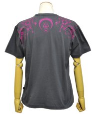 画像1: Digital Shiva Power オフィシャル・メンズTシャツ/グレー (1)