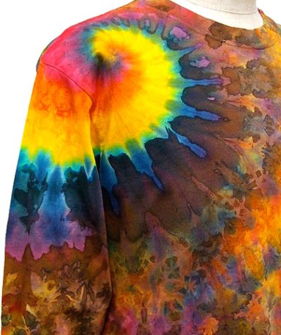 画像2: GRATEFUL TIE-DYE FACTORYメンズ・長袖Tシャツ025/Mサイズ