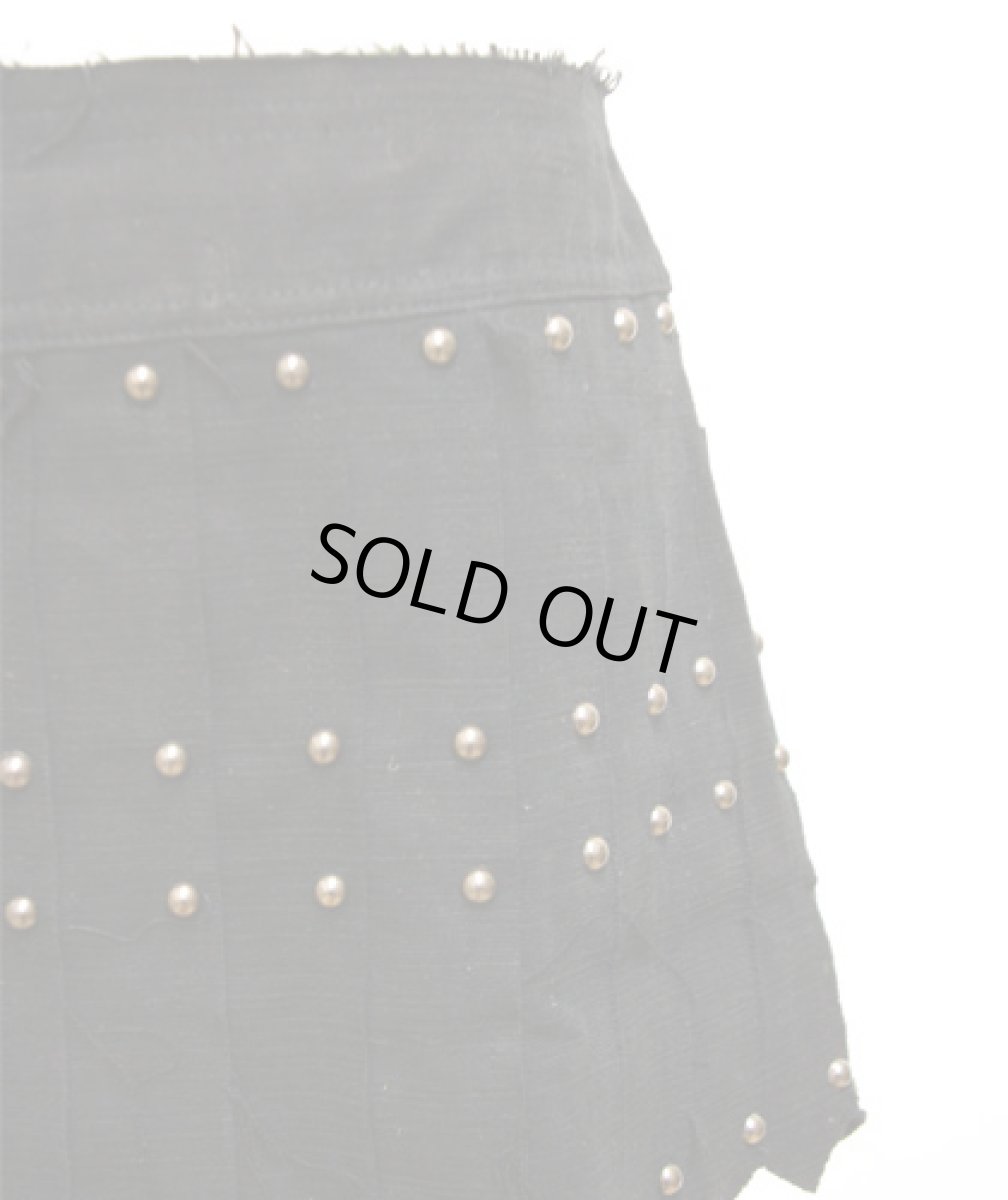 画像5: PSYLO スカート「Gladiator Skirt / ブラック」 (5)