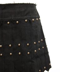 画像5: PSYLO スカート「Gladiator Skirt / ブラック」 (5)