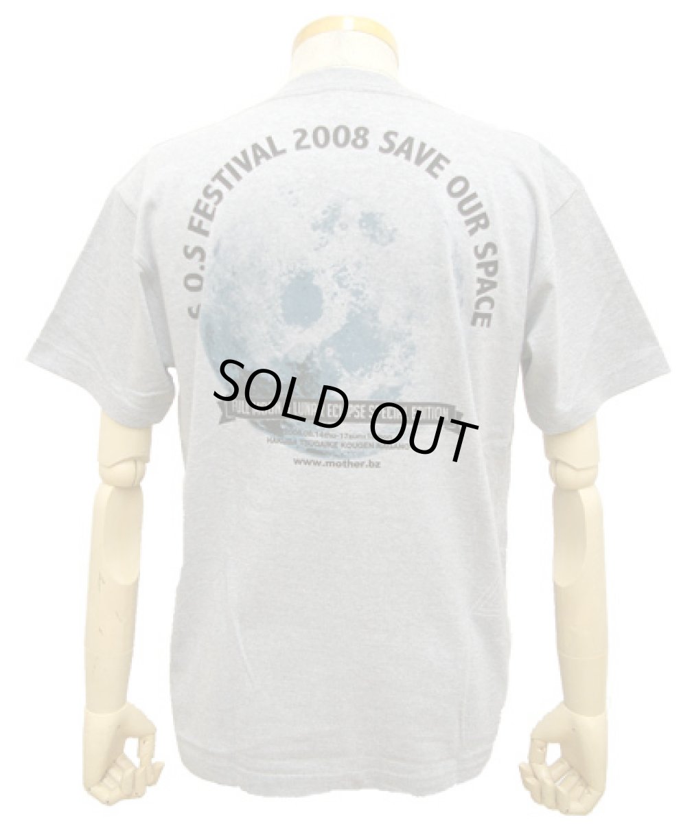 画像1: Mother 「S.O.S」08年 記念メンズTシャツ/グレー (1)