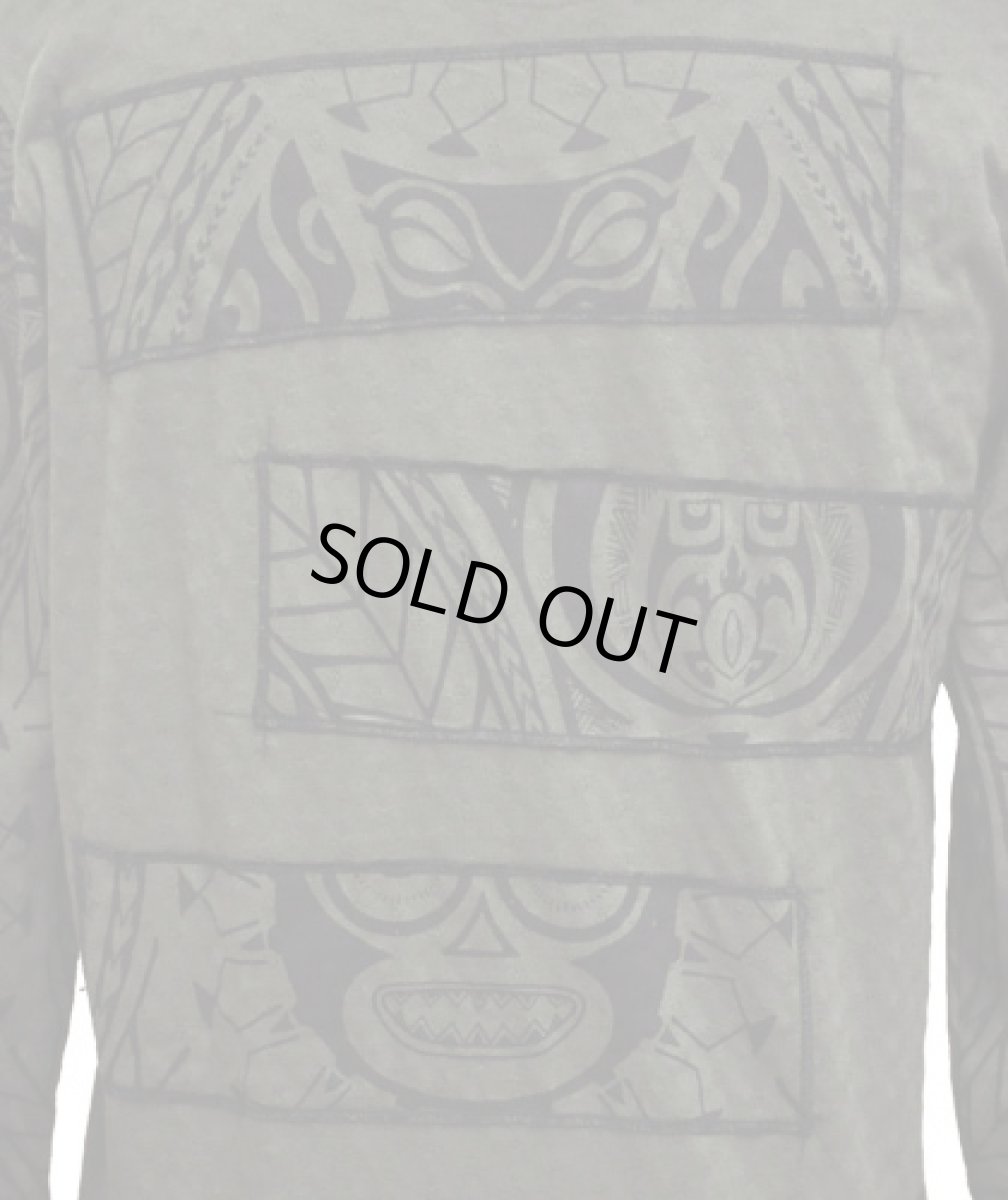 画像4: PSYLO メンズ・カットソー「Hectic Tattoo / アーミーグリーン」 (4)