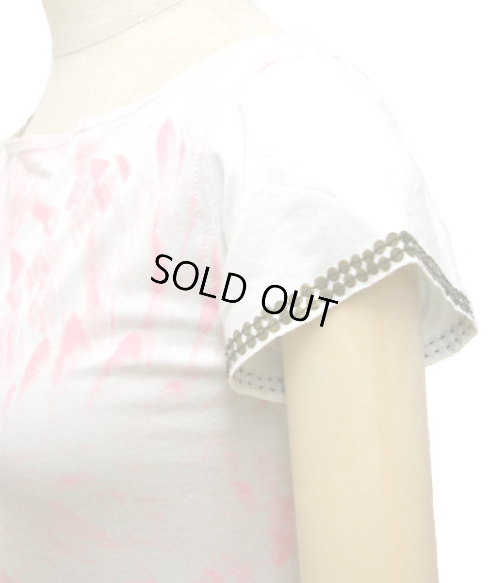 画像2: PSYLO レディース・半袖カットソー「Freefall Braided Top / ホワイト」 (2)