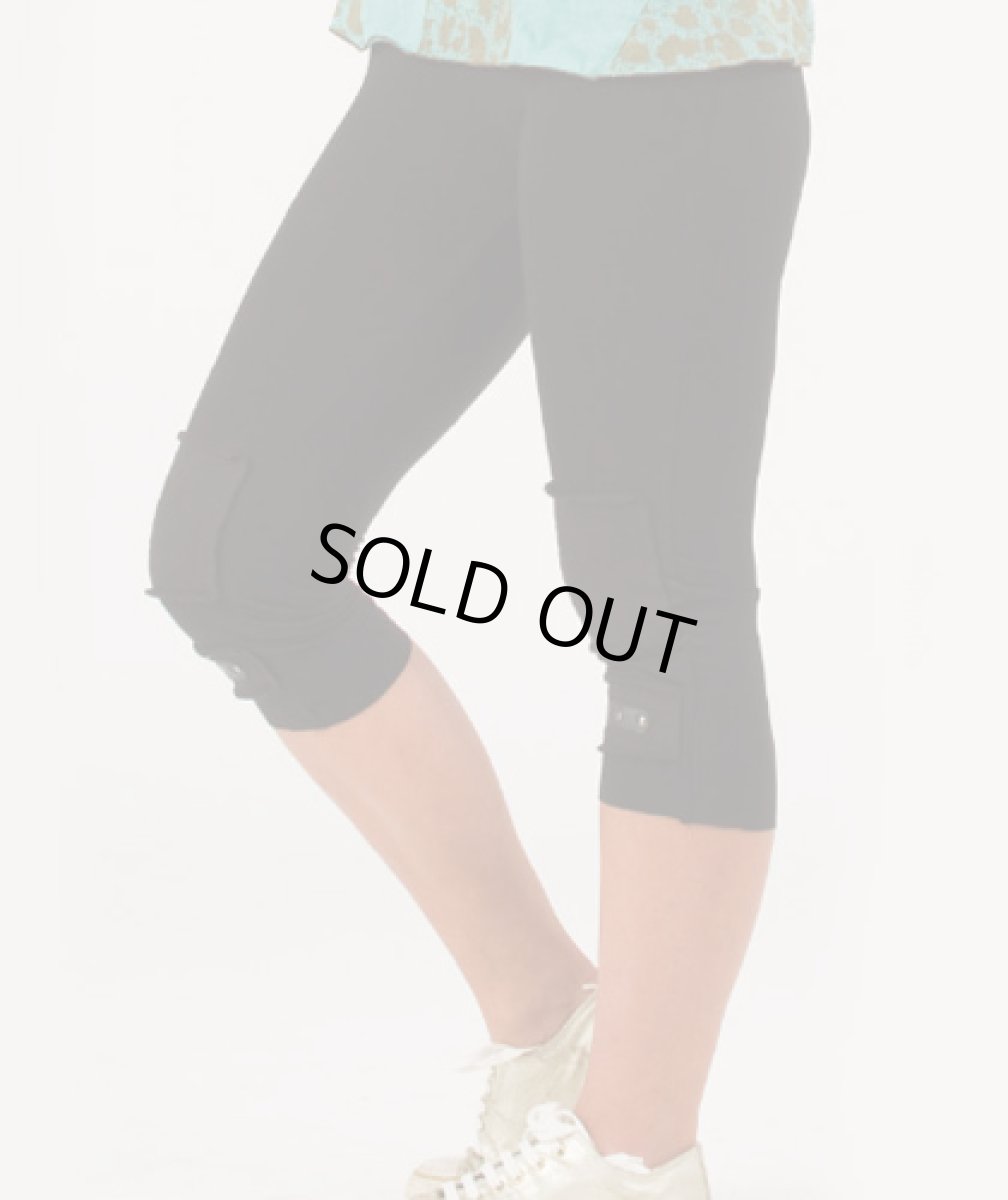 画像5: PSYLO レディース・レギンス「Short Leggings / チャコール」 (5)