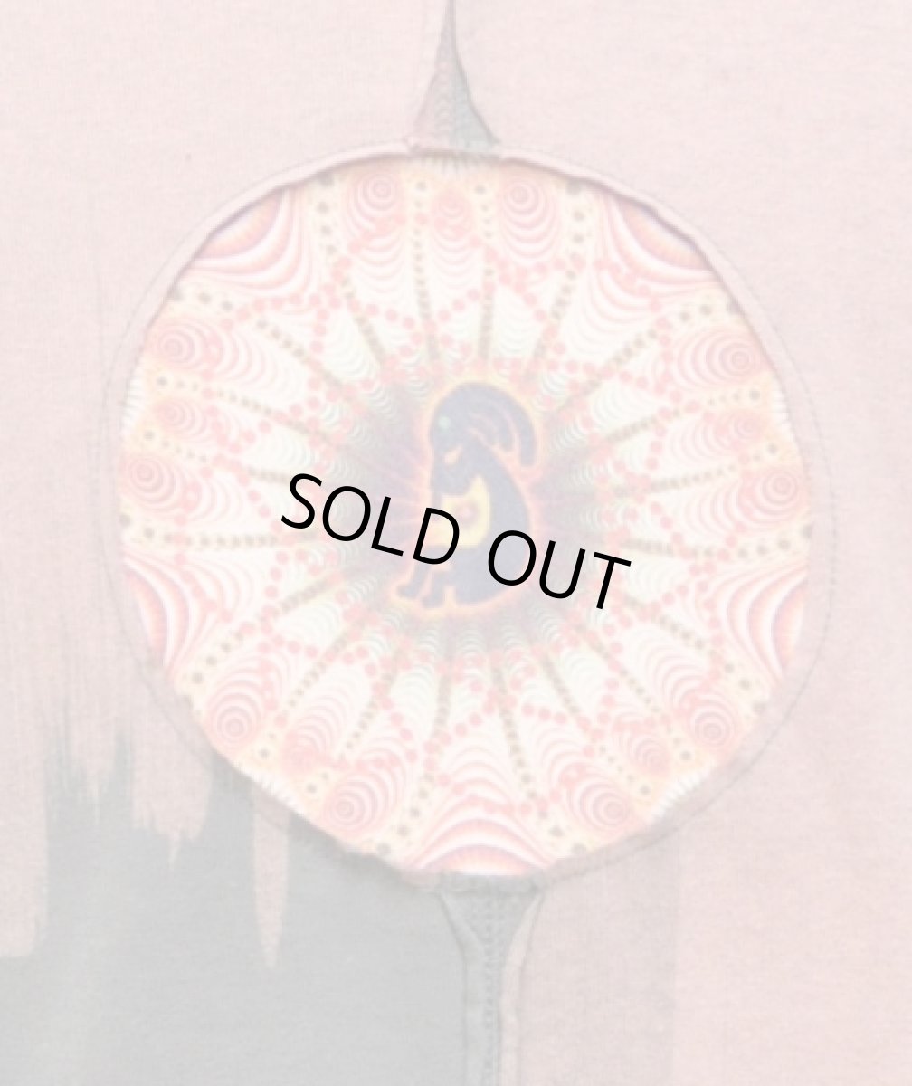 画像2: PUMAYANA メンズ・長袖カットソー/ピンク×グレーE (2)