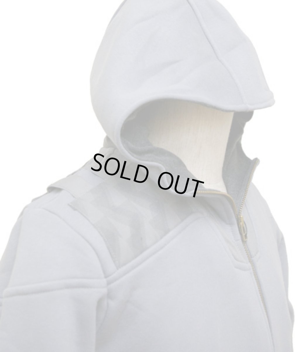 画像2: PLAZMAメンズ・ジャケット「Drill Footer / ライトグレー」 (2)