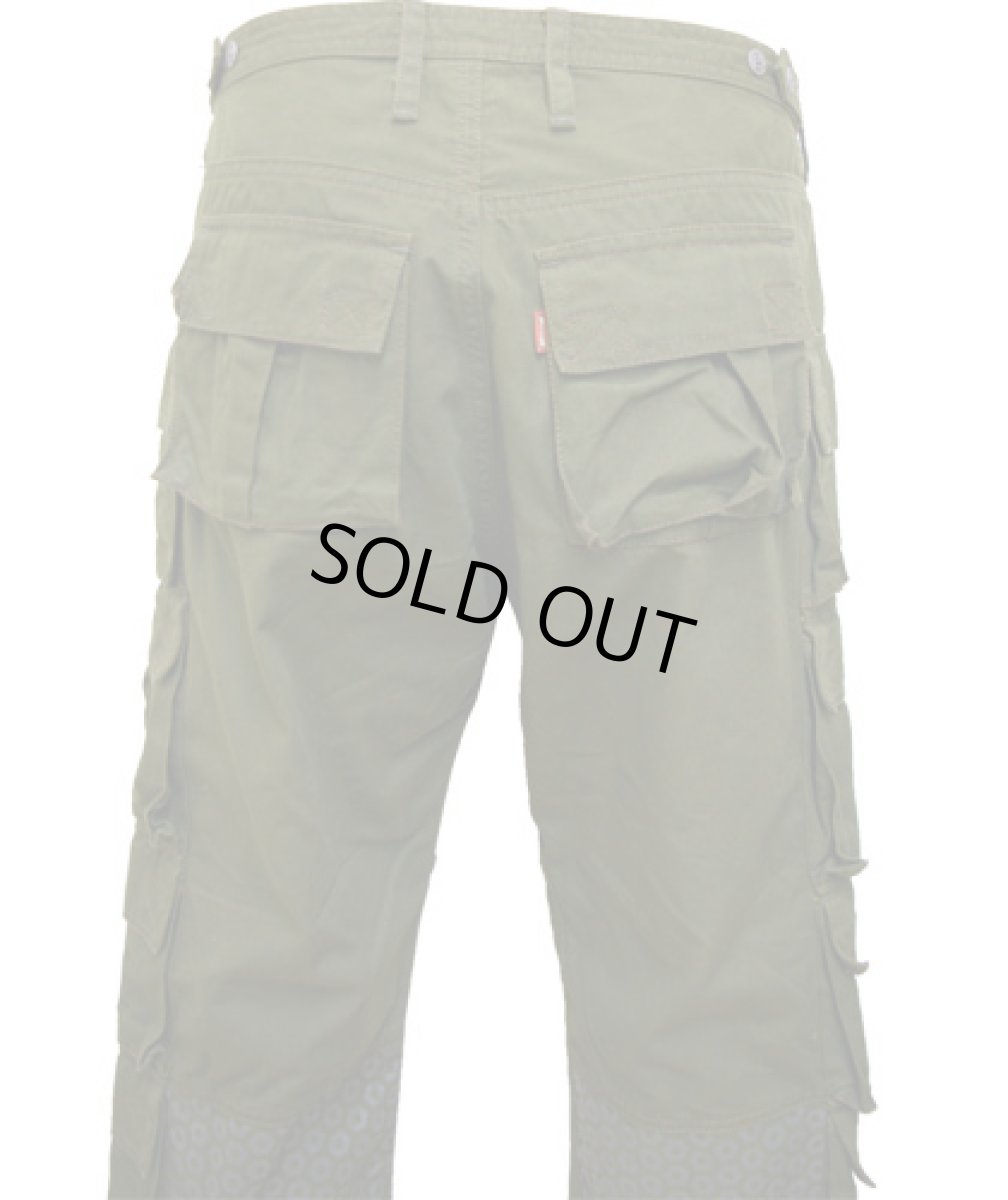 画像5: BONE メンズ・3/4パンツ / オリーブ (5)