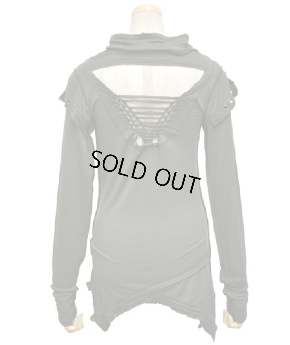 画像5: PSYLO レディース・チュニック「Billy Top / アーミーグリーン」 (5)