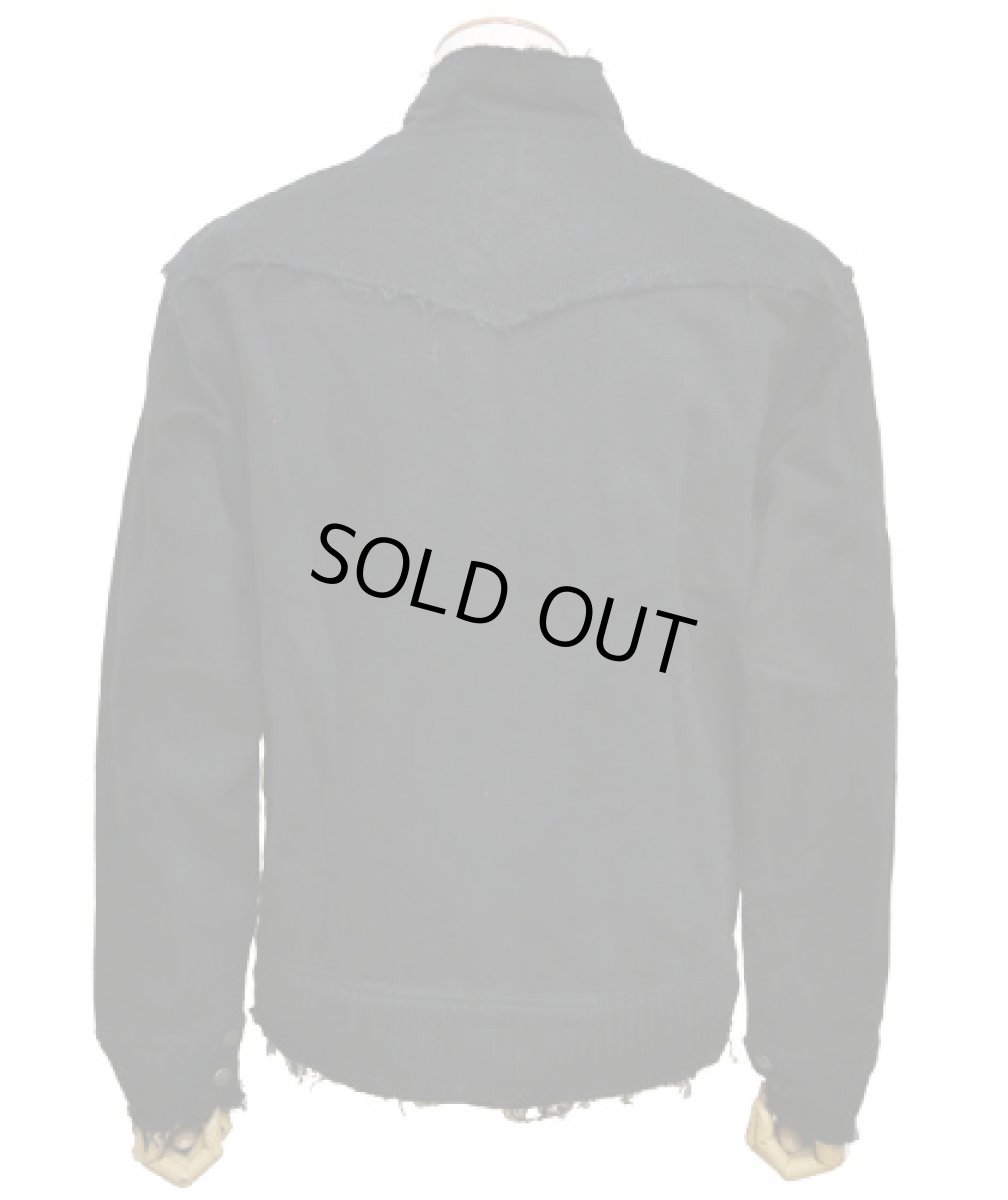 画像4: PSYLO メンズ・ジャケット「Ornament Rmx / ブラック」 (4)