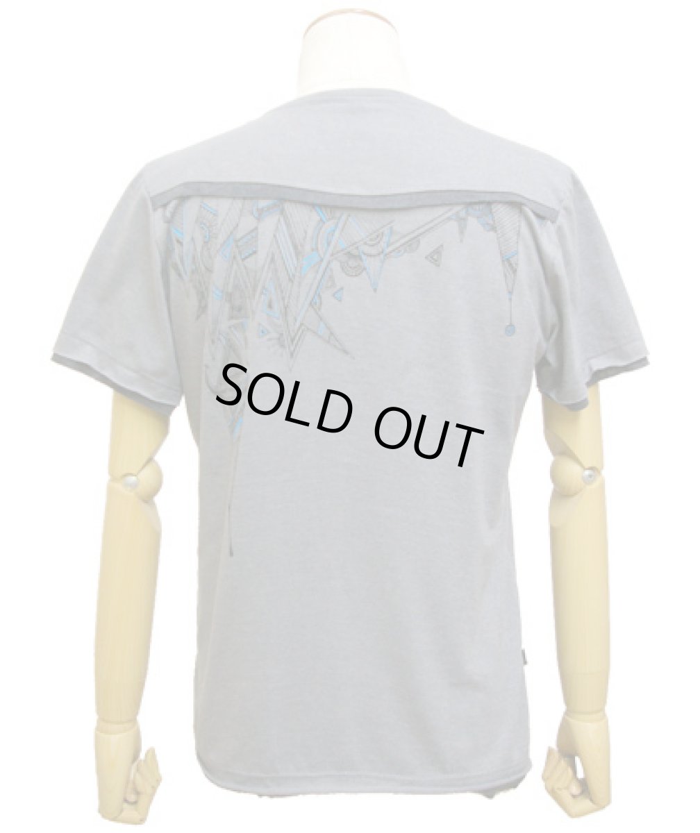 画像3: PLAZMAメンズTシャツ「TRI-TRI / グレー」 (3)