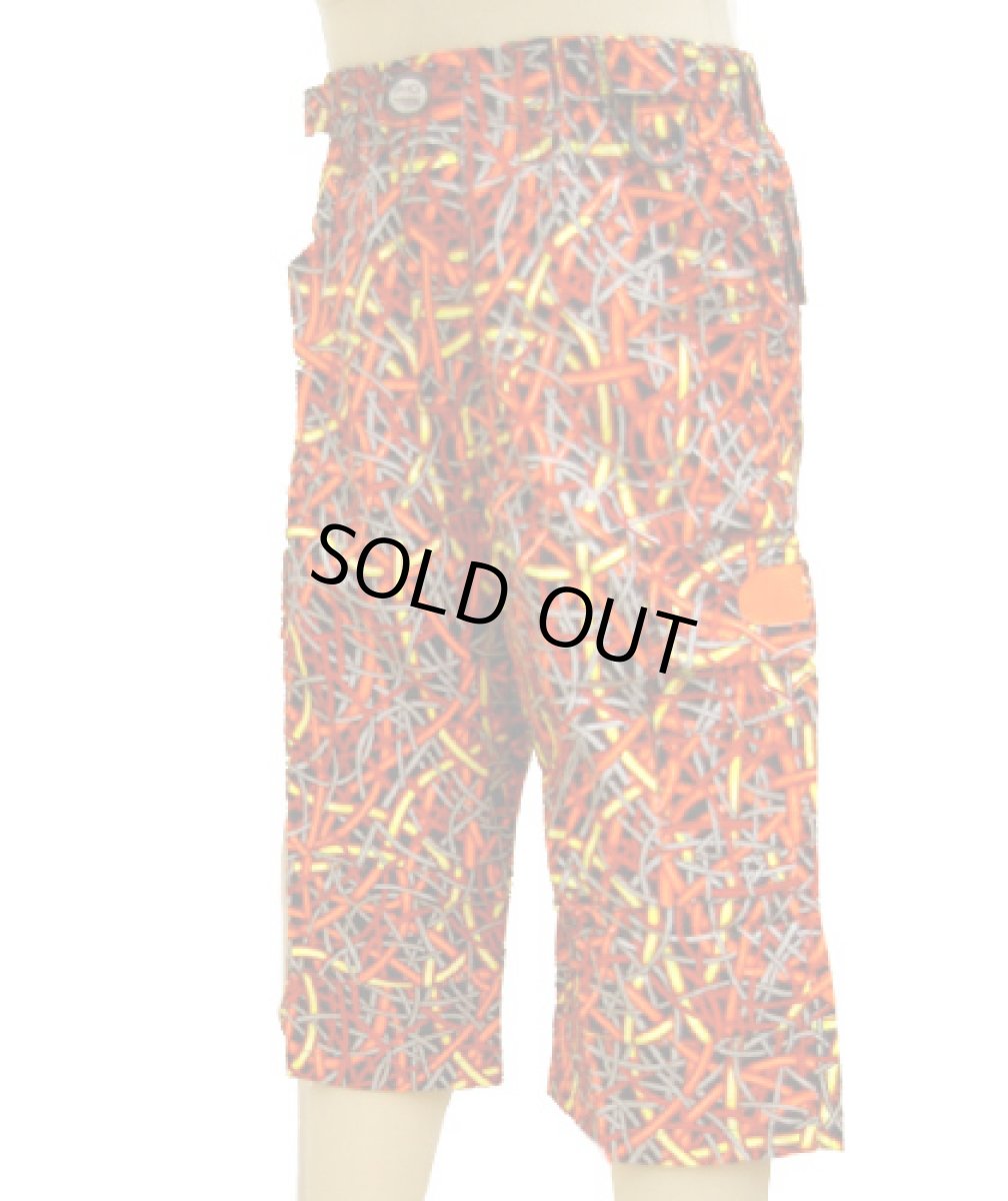 画像3: SPACE TRIBEユニセックス・ハーフパンツ「CYBER / Hot Wired」 (3)