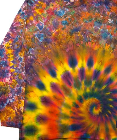 画像3: GRATEFUL TIE-DYE FACTORYメンズ・長袖Tシャツ024/Mサイズ