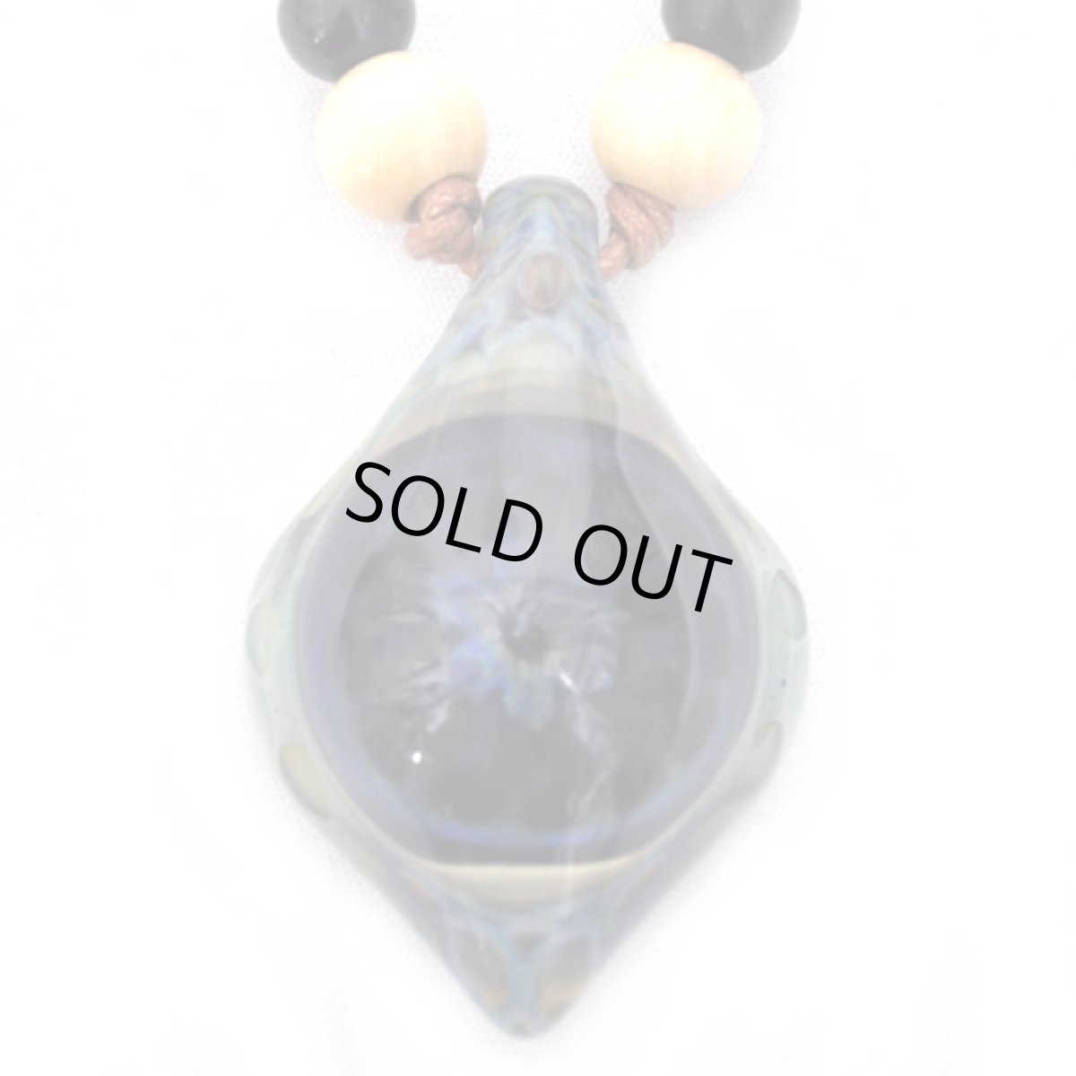 画像2: DRAGON PIPE ガラスヘッド・ペンダント/68 (2)