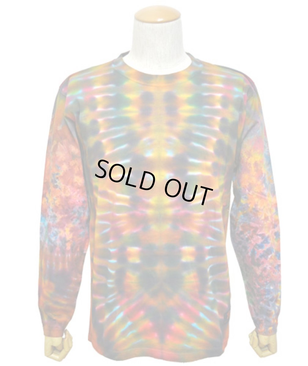 画像1: GRATEFUL TIE-DYE FACTORYメンズ・長袖Tシャツ039/Mサイズ (1)