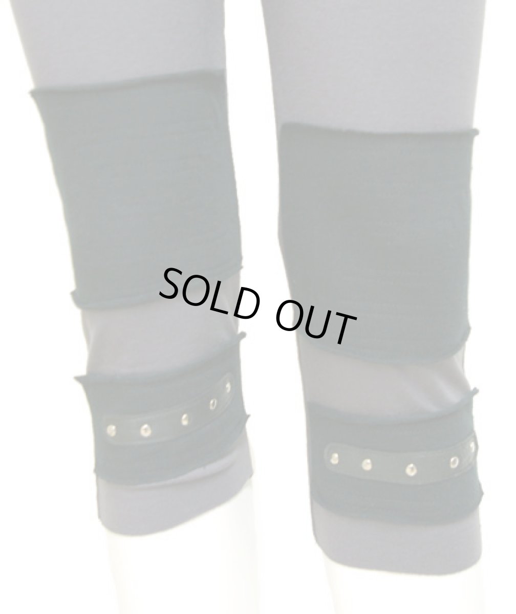 画像2: PSYLO レディース・レギンス「Short Leggings / チャコール」 (2)