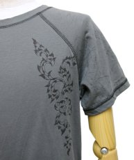 画像2: PSYLO メンズ・半袖カットソー「Dragon Tee / グレー」 (2)