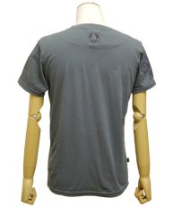 画像4: PSYLO メンズ・半袖Tシャツ「Trshu Tee / グレー」 (4)