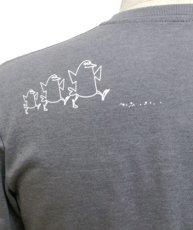 画像4: PLAZMAメンズTシャツ「MAMA EARTH / グレー」 (4)