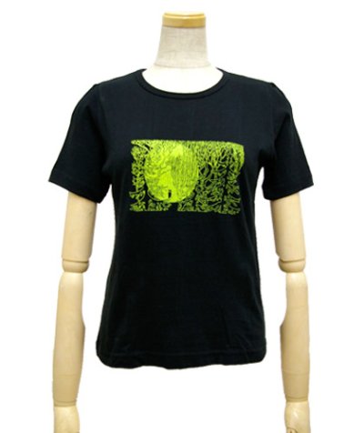 画像2: SHIVA GROUPレディースTシャツ「Carpathians on mushroom/ブラック」