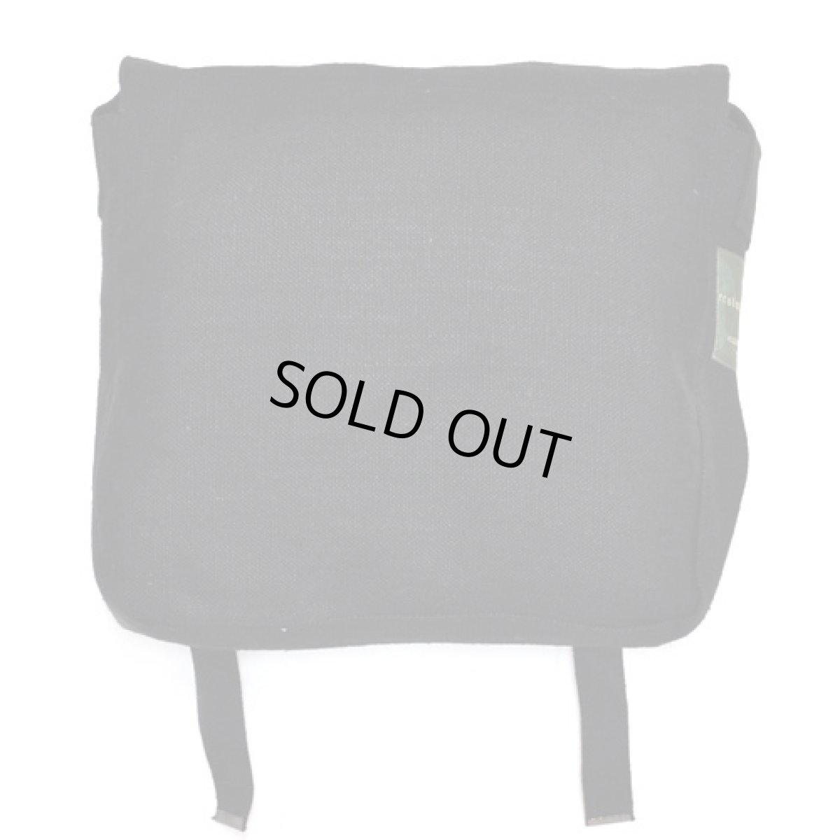 画像2: ECOLUTION バッグ「The Classic Messenger Bag / ブラック」 (2)