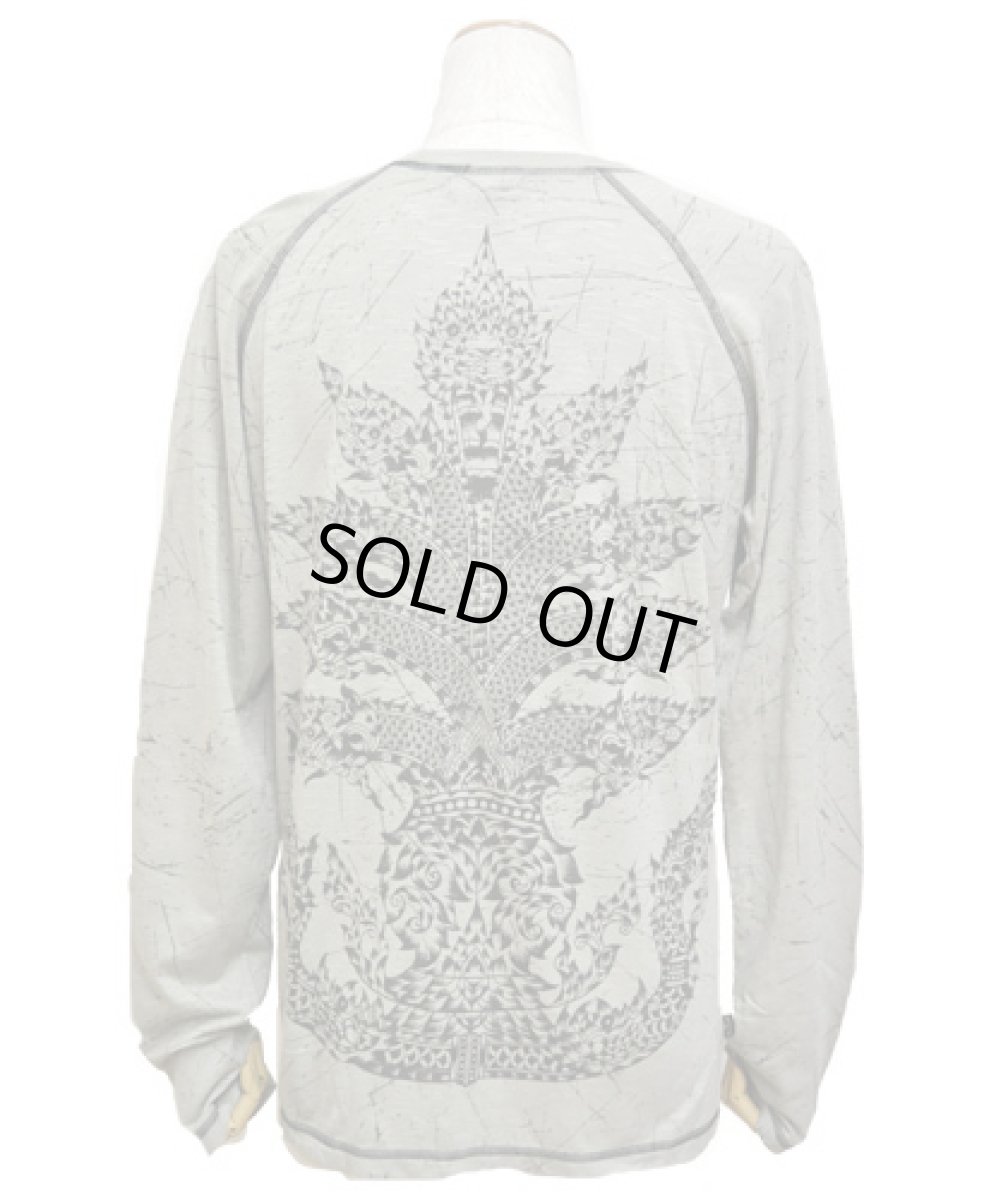 画像2: PSYLO メンズ・カットソー「Dragon Tee / ボーン」 (2)