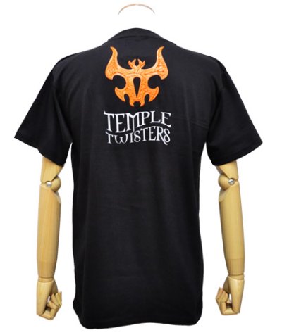 画像2: MELTING GALAXY メンズTシャツ「TEMPLE TWISTERS / Aalekh Boom! 」