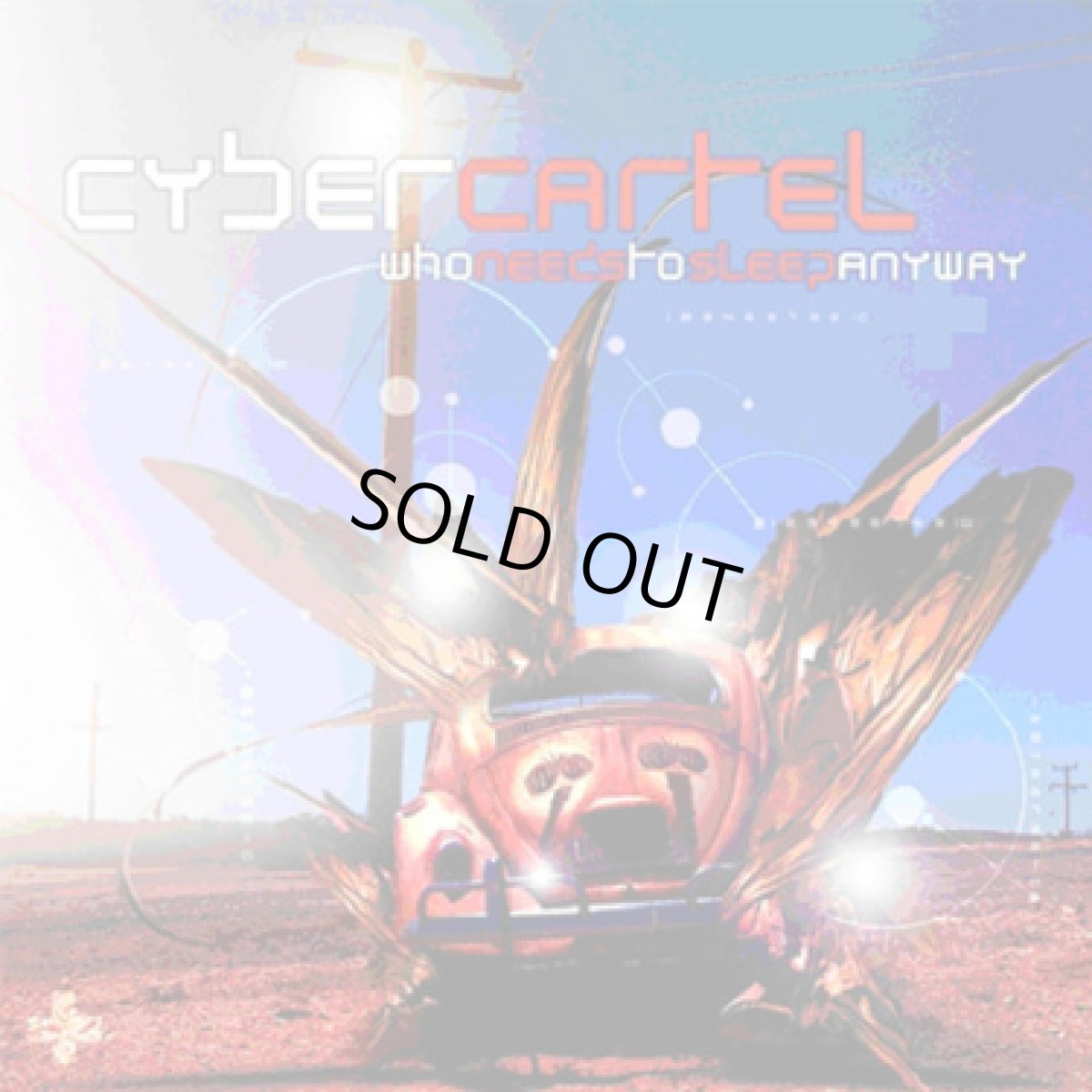 画像1: CD「Cyber Cartel / Who needs to sleep anyway」 (1)