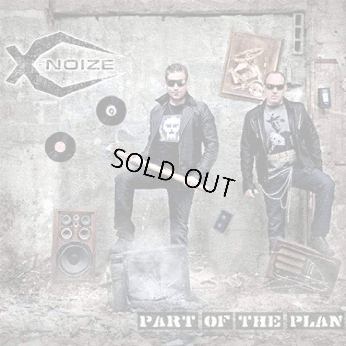 画像1: CD「X-NOIZE / PART OF THE PLAN」 (1)