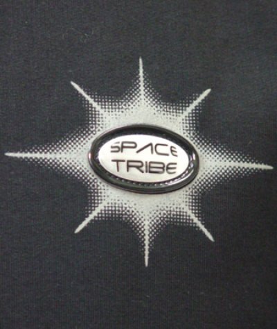 画像3: SPACE TRIBEユニセックスパーカー「DNA/グリーン」
