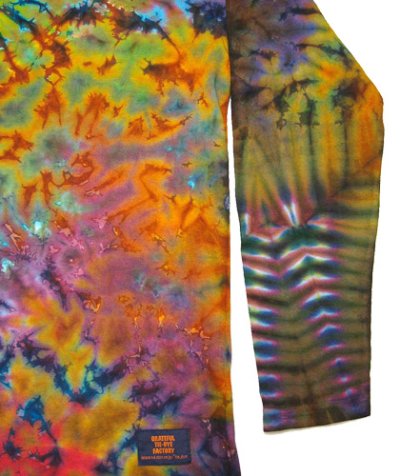 画像3: GRATEFUL TIE-DYE FACTORYメンズ・長袖Tシャツ・S/16