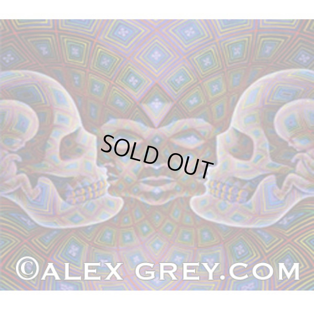 画像3: ALEX GREY ホログラムカード「Vajra Being - Song of Vajra Being - Secret Writing Being」 (3)