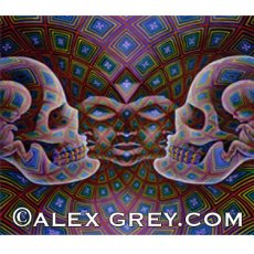 画像3: ALEX GREY ホログラムカード「Vajra Being - Song of Vajra Being - Secret Writing Being」 (3)