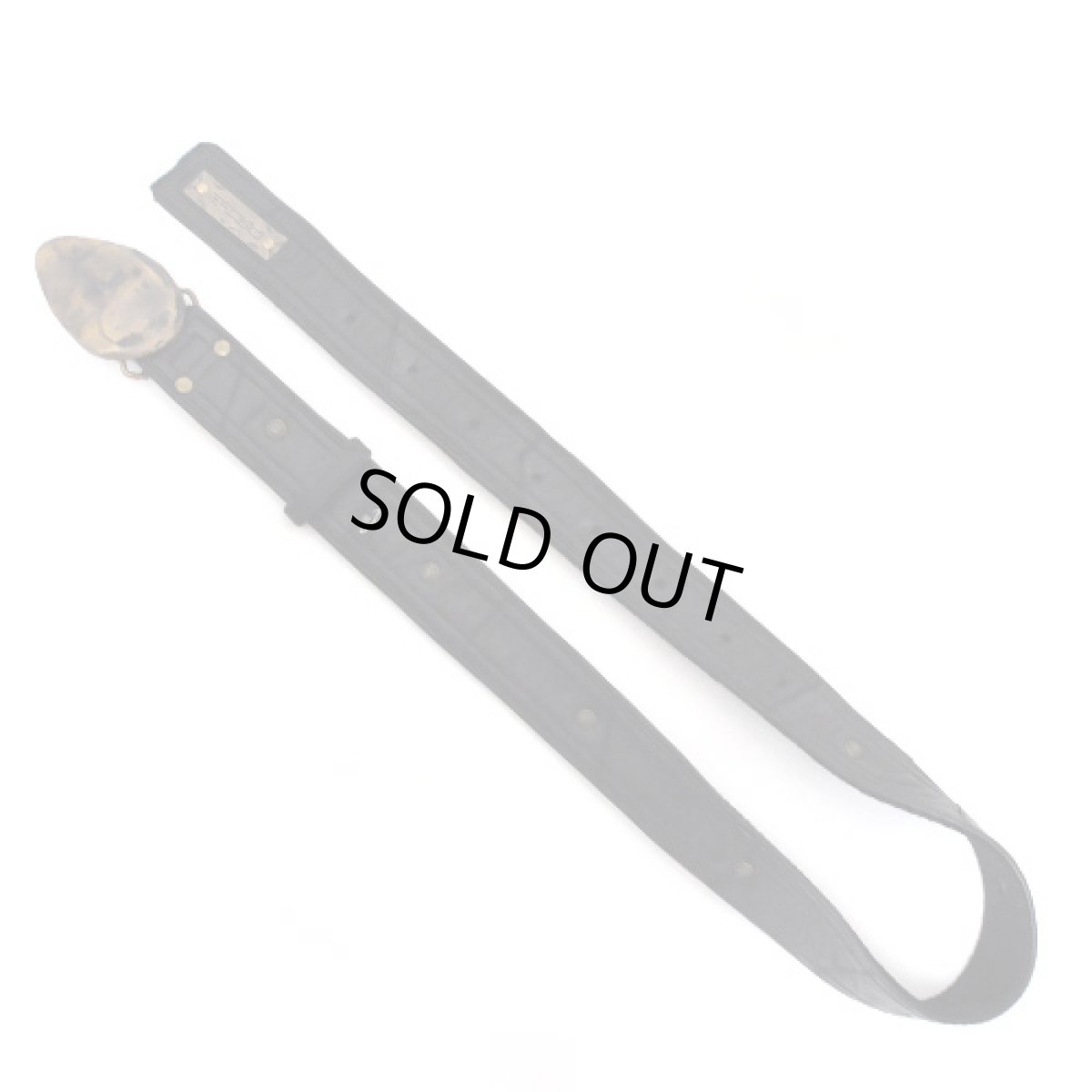 画像3: PSYLO ベルト「Stone Belt / ブラック」 (3)