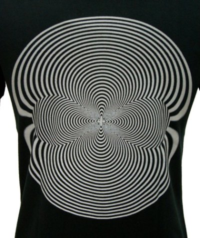 画像1: SPACE TRIBEメンズ・Tシャツ「EyeBender/リフレクター」