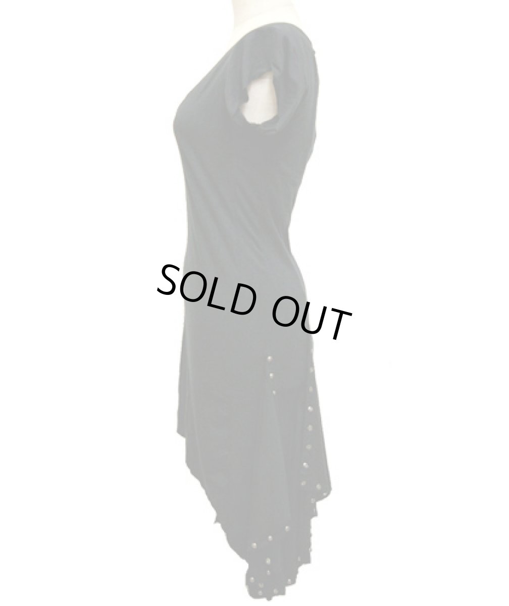 画像2: PSYLO ワンピース「Peacock Dress / ブラック」 (2)