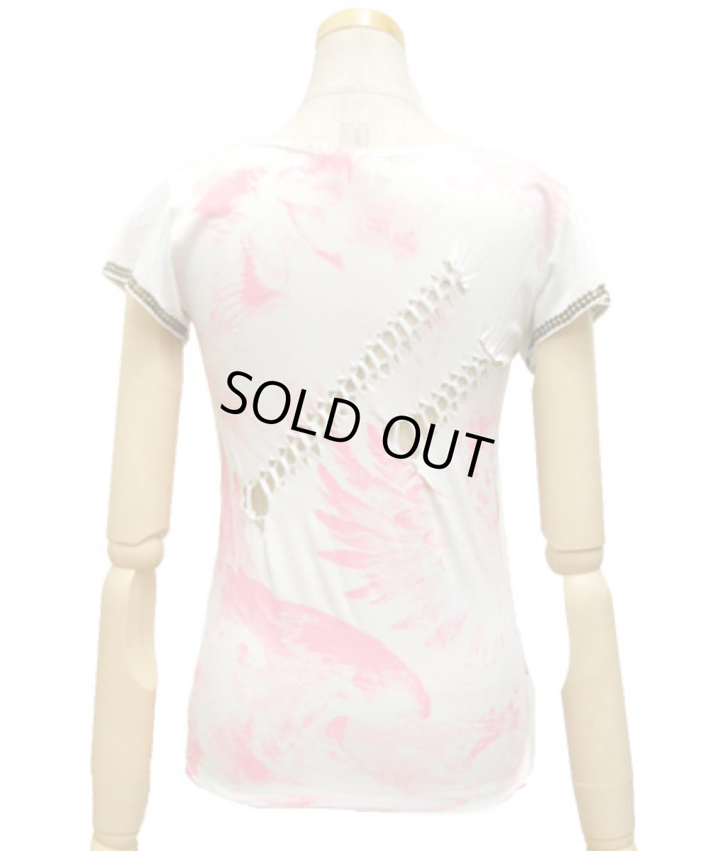 画像3: PSYLO レディース・半袖カットソー「Freefall Braided Top / ホワイト」 (3)