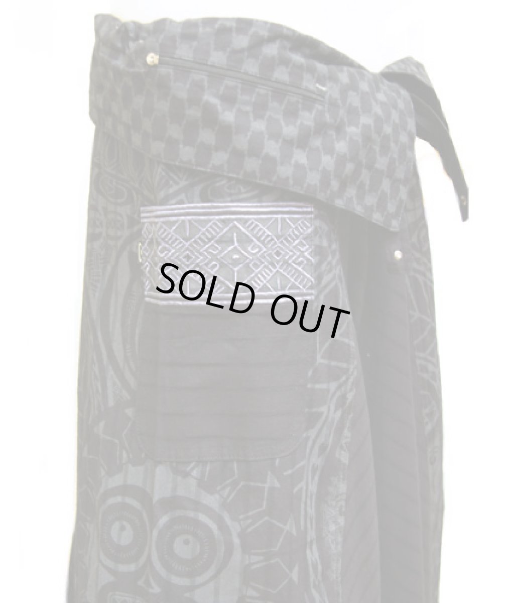 画像5: PSYLO メンズ・パンツ「Long Necka / ブラック」 (5)