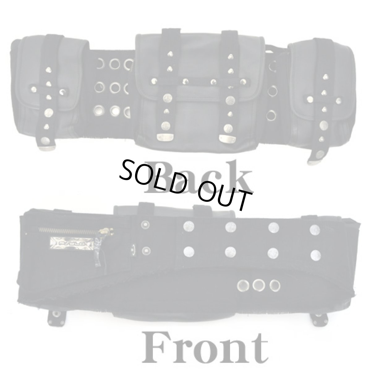 画像5: PSYLO ウエストバッグ「Legion Rmx / ブラック」 (5)