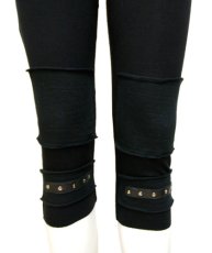 画像4: PSYLO レディース・レギンス「Short Leggings / ブラック」 (4)